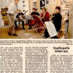 Benefizkonzert  für den ehemaligen jüdischen Betsaal