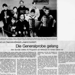 Generalprobe für Jugend musiziert