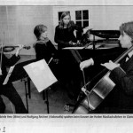 beim Lehrerkonzert im Glatter Wasserschloss spielten wir Antonin Dvoraks Klaviertrio g-moll