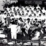Unterstufenchor des Gymnasiums und Jugendorchester unter Leitung von Walter Gaus